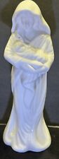Virgin Mother Mary Madonna & Baby Jesus Figurine 9” House of Lloyd 1988 - White picture