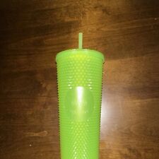 Starbucks Halloween 2022 Green Glow In Dark Studded 24oz Venti Cold Cup Tumbler picture