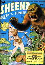 Sheena, Queen of the Jungle (Fiction House) #3 FAIR; Real Adventures | low grade picture