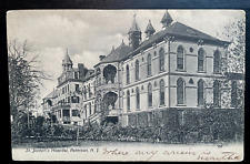 Vintage Postcard 1906 St. Joseph's Hospital, Paterson, New Jersey picture