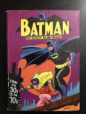 First Print Batman From the 30's to the 70's hardcover 1971 by E. Nelson Bridwel picture
