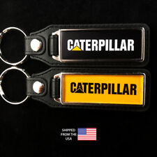 Key Fobs Key Ring Keychain for Caterpillar CAT Tractor (2-Pack) picture