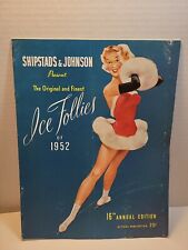 ICE FOLLIES of 1952 -  OFFICIAL PUBLICATION - The Shipstads & Johnson 16th   picture