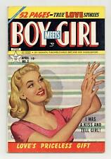 Boy Meets Girl #2 GD/VG 3.0 1950 picture