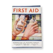 1940s Metropolitan Life Insurance Company Illustrated First Aid Handbook picture