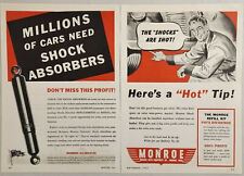 1944 Print Ad Monroe Shock Absorbers & Auto Equipment Monroe,Michigan picture