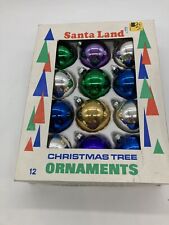 Mixed Lot of 12 Vintage Christmas Ornaments All Marked Rauch picture
