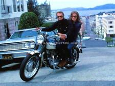 Steve McQueen Jaqueline Bisset Triumph Motorcycle Photo Bullitt California 460C picture