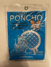 Vintage Walt Disney World Poncho 1982 Epcot Collectible NOS picture