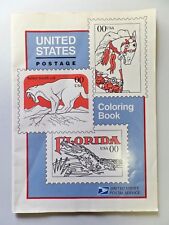 1994 United States Postal Service Postage Stamp Coloring Book Lightly Used 040 picture