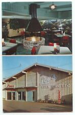 Monterey CA Lou's Fish Grotto Restaurant Fisherman's Wharf Postcard California picture