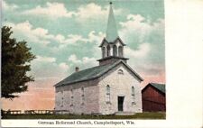 German Reformed Church, CAMPBELLSPORT, Wisconsin Postcard picture
