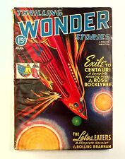 Thrilling Wonder Stories Pulp Aug 1943 Vol. 24 #3 GD+ 2.5 picture