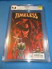 Timeless #1 2nd print variant CGC 9.8 NM/M Gorgeous Gem Wow picture