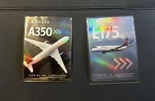 Brand New Delta Airline Trading Cards. Cards 60 And 62 picture