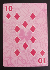 Disney Junior Minnie Jumbo Playing Card 10 Diamonds picture