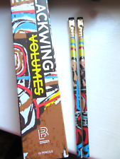 SET 2 PALOMINO BLACKWING Pencils Volume 57 Jean Michel Basquiat Limited Edition picture