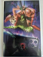 Totally Rad Halloween Story #2 Poison Ivy Harley Quinn Risqué Virgin Nice Comic picture