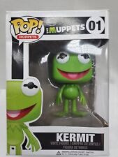 Funko Pop Disney Muppets Kermit The Frog #01 Vaulted Box Slightly Bent picture