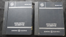 GENERAL ELECTRIC U28B LOCOMOTIVE DIESEL ENGINE Elec Mechanical Manual Set CB & Q picture