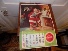 Vintage 1963-64 Coca Cola Calendar Complete picture