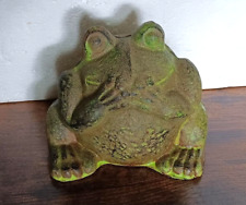 Toad Cast Iron Heavy  Home Entryway Outdoor Figurine Statue picture