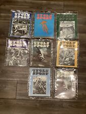 8 Cycle Sport Magazines With Harley Davidson Dirtbike Ads Early 1970S picture