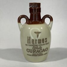 Vintage Suntory Hermes Curacao Ceramic Empty Bottle JAPAN picture