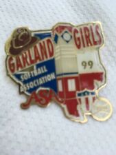 Vintage 1999 ASA USA Garland Girls Texas Pin Metal Gold Tone Enamel  picture