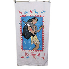 Vintage 1990s Disney Pocahontas Meeko Beach Pool Towel 56 x 30 picture