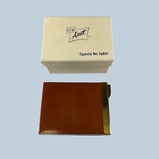 Vintage ASR Ascot Cigarette Brown Box Lighter USA picture