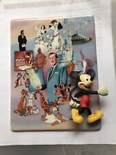 Bradford Exchange Walt Disney 100 Year Anniversary 3D Plate, Mickey 1960-1980 picture