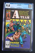 A-TEAM #2 Marvel TV Movie 1984 BA Baracus, Hannibal, Murdock, Face, Amy CGC 9.8 picture