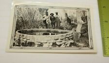 VTG Farmers Jim Clem And Stu By The Wishing Well Wishing For Gold & Women Photo picture
