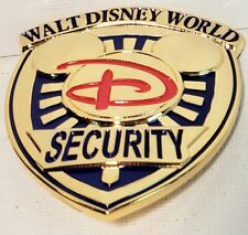 Walt Disney World Security Officer circa 2004 Badge Exact REPLICA Heavy Brass picture
