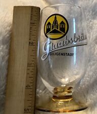Glaabsbrau Seligenstadt 5 Inch Vintage Beer Glass picture
