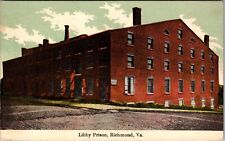 Richmond VA-Virginia, Libby Prison Vintage Souvenir Postcard picture