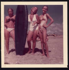 SNAPSHOT from ALBUM * on the BEACH swimsuits SURFBOARD  picture