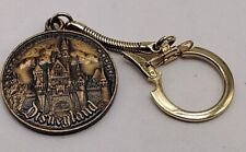 Vtg Disneyland Main Street USA Walt Disney Key Chain Medallion 5 Land Coin 1970s picture