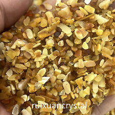 100g Beautiful Tumbled Natural amber Crystal Bulk Polished Stone Healing picture