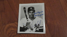Dave Winfield Autographed Hand Signed 4x4 Photo New York Yankees HOF picture