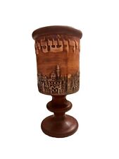 Large Ceramic Kiddush Cup, Eliezer Weishoff Beit Hayotser Jerusalem landscape picture