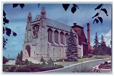 Spokane Washington Postcard Episcopal Cathedral St. John Evangelist 1960 Vintage picture
