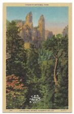 Yosemite National Park California c1930's Cathedral Spires rock formation picture