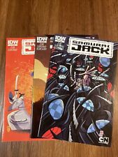 Samurai Jack 3 Issue Lot #1,#2,#3 VF or Better Cartoon Network 2013 IDW picture