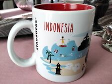 Starbucks Indonesia Series Mug Coffee Cup RARE picture