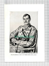 C3724) Major General Sir H M Trenchard Francis Dodd - c.1920s Book Print picture