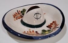 Vintage Mexican Pottery Sombrero Hat Ashtray - Trinket Dish - Souvenir -Memento picture