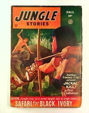 Jungle Stories Pulp 2nd Series Sep 1946 Vol. 3 #8 GD- 1.8 Low Grade picture