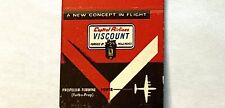 1950’S CAPITAL AIRLINES “NEW CONCEPT” VISCOUNT TURBO-PROP, ROLLS-ROYCE ENGINES picture